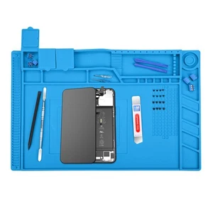Soldering and Repair Mat Silicone - 45 x 30 cm - Heat-Resistant up to 500°C - Picture 1 of 6