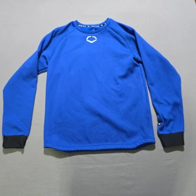 EvoShield Shirt Mens small blue Long Sleeve Base Layer Cooling Performance Tee - Image 1 of 4