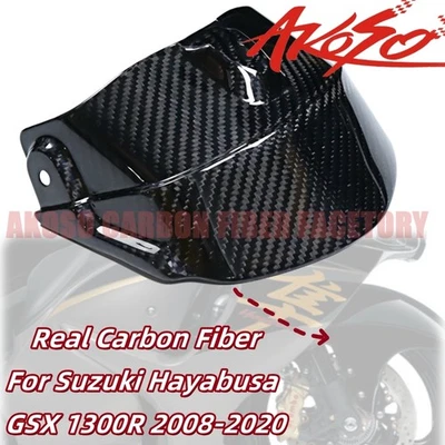 Fibra de carbono real para Hayabusa GSX1300R 2008-2020 extensão interna do para-lama dianteiro - Imagem 1 de 4