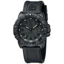 Relógio masculino Luminox selo marinho Colormark Black Out 3051.BO - revendedor autorizado