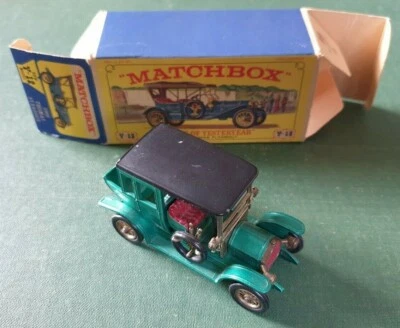 Modellauto - Matchbox - Models of Yesteryear Y-12 - 1909 Thomas Flybout - OVP - Bild 1 von 4