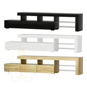 Artiss Entertainment Unit TV Cabinet LED 215cm Caya - Picture 1 of 25
