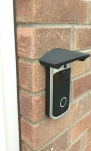 Doorbell sun shade rain hood cover mount video wifi security camera door bell - Picture 1 of 14