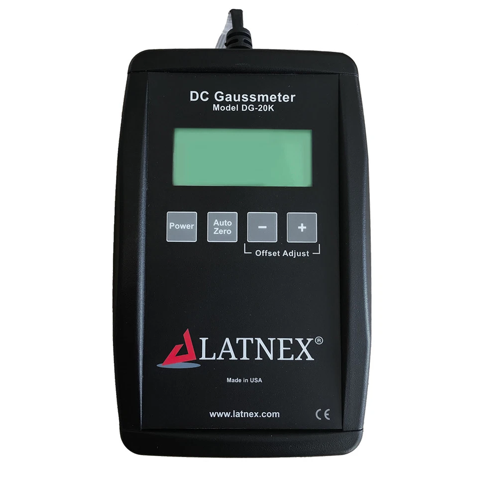 LATNEX® DC Gaussmeter Meter Model DG-20K - Image 1 of 1