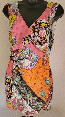 Violet & Claire Womens Shirt Top Blouse Size L Large Multicolor - Image 1 of 4