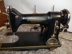AA1 Stitchmatic Electric Model 187 Sewing Machine Parts Western Germany 77802 - Picture 1 of 67