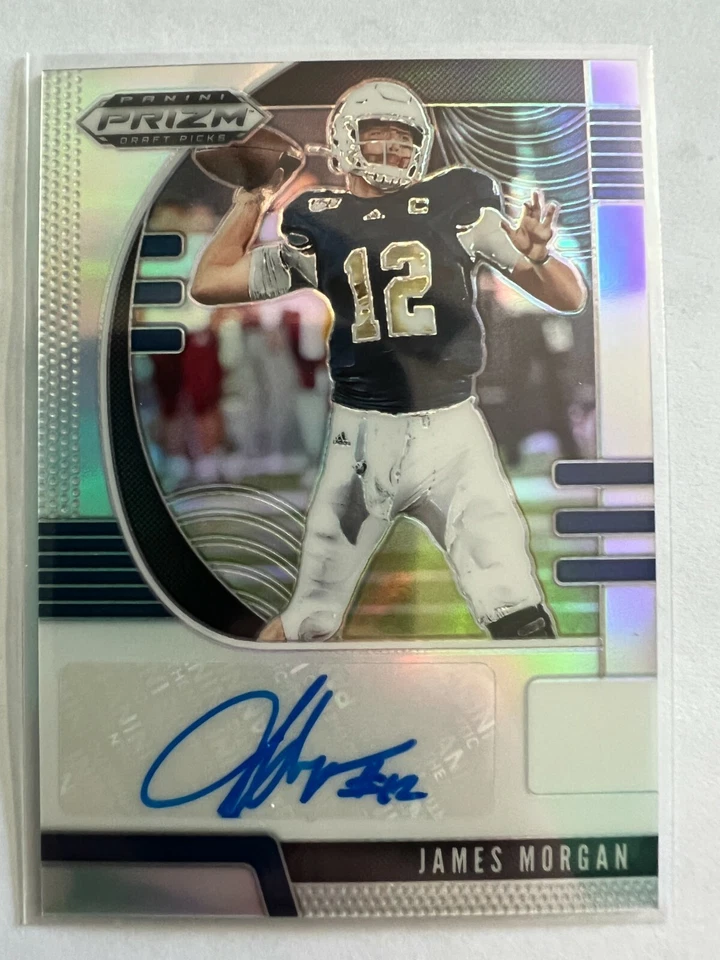 A103,351 - 2020 Panini Prizm Draft Picks Autograph Prizms #229 James Morgan - Image 1 of 1