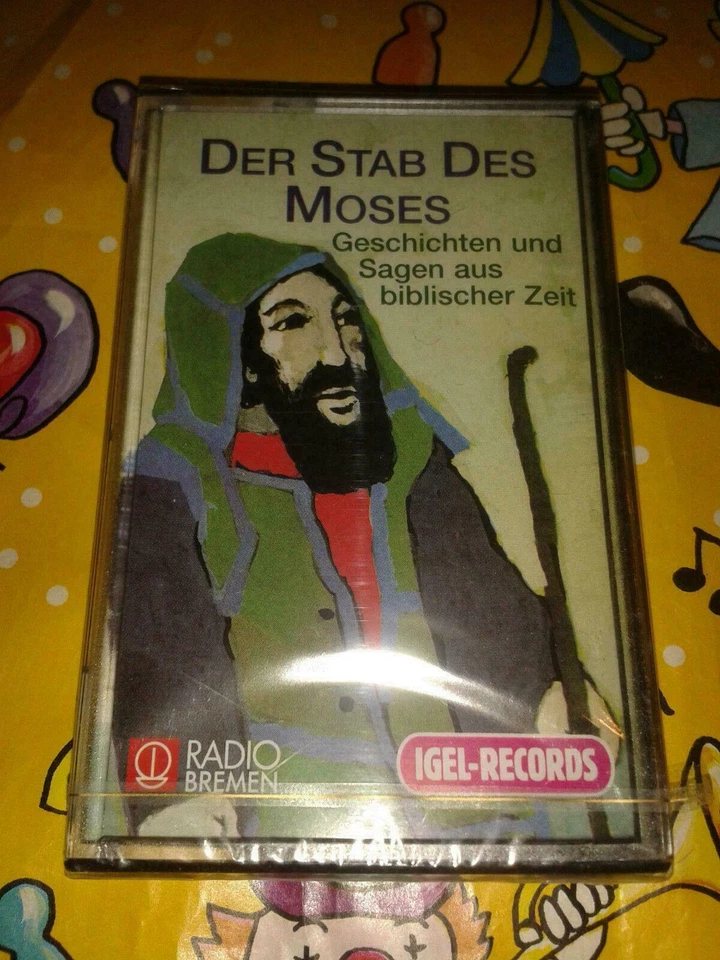 Der Stab des Moses Kassette MC Geschichten und Sagen aus biblischer Zeit #KK 168 - Bild 1 von 1