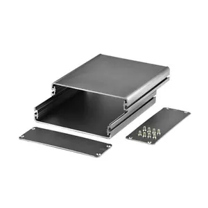 Corpo diviso scatola in alluminio custodia PCB progetto elettronico fai da te - 140*122*45 mm - Foto 1 di 4