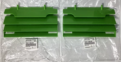 Kawasaki Radiator Shrouds Guard Set KX125 KX250 KX500 KDX250 14037-1099-6W set - Image 1 of 2