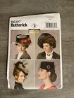 New Vintage Butterick B6397 Misses Hat Berret Bow Pattern One Size