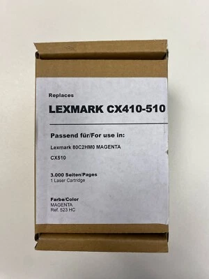 Printer Cartridges Compatible with Lexmark Printers CX510 & CX410 - Image 1 of 4