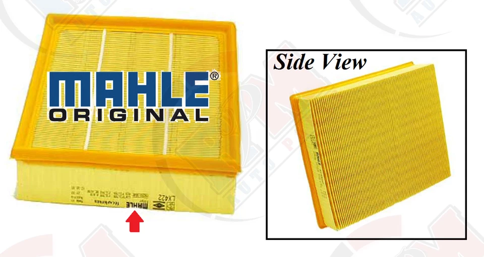 Filtro de aire del motor MAHLE LX422 para BMW 530i 540i 740iL 840Ci M5 X5 Z8 Foto 1 de 1