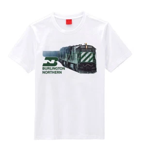 Burlington Northern Powder River Coal Train T-Shirts - Picture 1 of 1