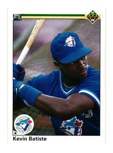 1990 Upper Deck #115a Kevin Batiste Toronto Blue Jays