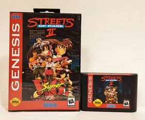 Streets of Rage 2 Variable Geo Sega Genesis/Mega Drive - Picture 1 of 2