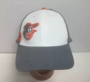 Baltimore Orioles Hat Gray White strap-back Baseball Trucker Cap Unisex - Picture 1 of 6