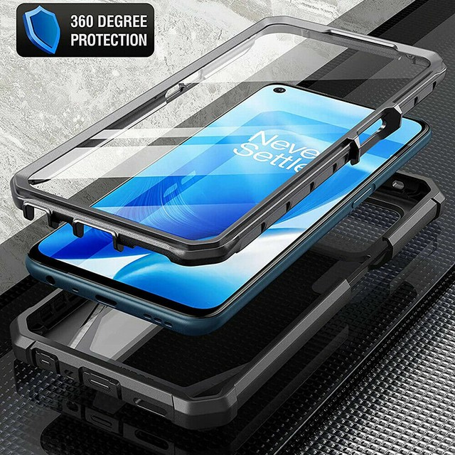  BINGRAN OnePlus 9 Pro Case,Shockproof Slim TPU 360