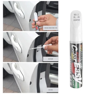 Car Parts Paint Repair Pen Scratch Remover Touch Up Applicator Pen Brush White - Picture 1 of 14