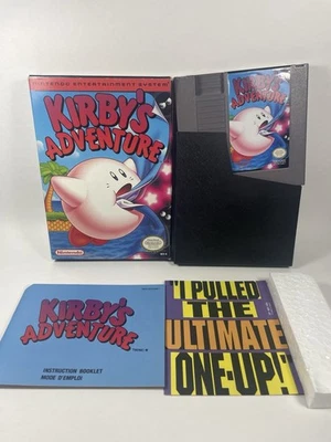 Kirby's Adventure (Nintendo NES, 1993) CIB Completo PROBADO Auténtico En muy buen estado Foto 1 de 4