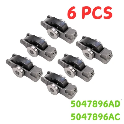 5047896AD For 2016-2023 Jeep Wrangler Dodge Durango 3.6L Intake Rocker Arms 6Pcs Foto 1 de 4