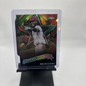 Elly De La Cruz 2025 Topps Chrome Future Stars Refractor. Rottöne - Bild 1 von 2