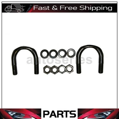 1 eixo traseiro todas as juntas kit de parafuso em U junta universal compatível com GMC C1500 5.7L 5.0L 4.1L - Imagem 1 de 3