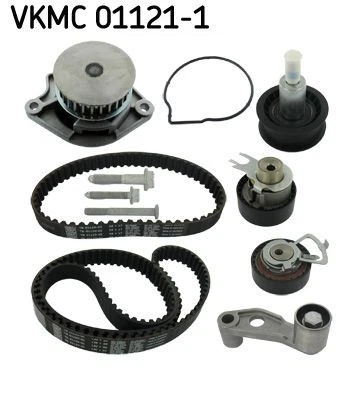 Water Pump & Timing Belt Kit Fits Audi A2 Seat Altea Skoda VW SKF VKMC 01121-1 - Image 1 of 4