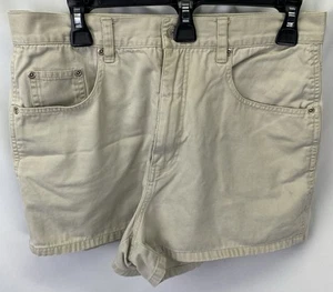 Duluth Durable Goods Mujer’s 10 Beige Carpintero Algodón 2.5 Pulgadas Entrepierna - Imagen 1 de 9