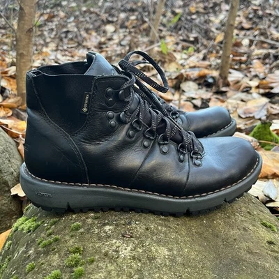 Botas de senderismo Danner Vertigo 917 para mujer talla 8 cuero negro 5 pulgadas GTX mochilero Foto 1 de 4