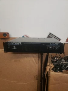 BEHRINGER EUROPOWER EP1500 2x700 Watt molto bello *solo unità - Foto 1 di 4