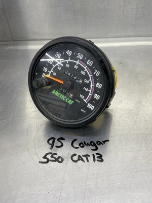 1995 1996 1997 Arctic Cat Cougar 550 OEM Speedo Speedometer Gauge 4128M 0620-122 - Image 1 of 4