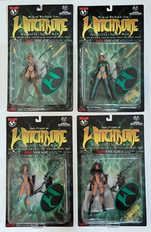 WITCHBLADE / MEDIEVAL WB 1998 ACTION FIGURES LOT OF 4 MOORE ACTION COLLECTIBLES Cover