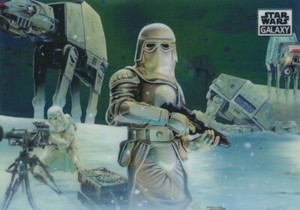 #43 EMPIRE ON HOTH 2021 Topps Chrome Star Wars Galaxy BRIAN ROOD