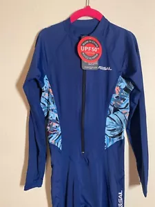 NUEVO CON ETIQUETAS DIVE&SAIL Traje de neopreno delgado protector contra erupciones cuerpo completo UPF 50+ protección UV unisex XS - Imagen 1 de 7