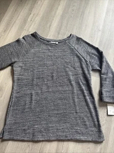 Croft & Barrow Navy Sweater 3/4 Sleeves Women’s XL NWT - Picture 1 of 13
