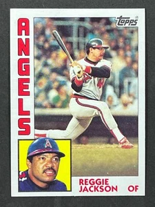 Reggie Jackson 1984 Topps #100 California Angels HOF - Bild 1 von 2