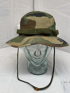 Military Boonie Hat Sun Hot Weather Type II MIL-SPEC-H-43577 Camo Size 7 - Picture 1 of 7