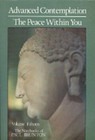 Advanced Contemplation: The Peace Within You: Notebooks by Brunton, Paul