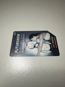 FUTUR SHOW 2000 PERFECT USED MAGN C&C F3240 G 1153 PHONE CARD - Picture 1 of 2