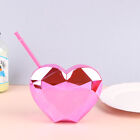 600ml Cups Heart Shaped Straw Cup Flash Cocktail Cup KTV Party Wine Glass _cu