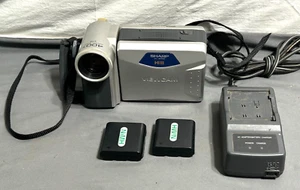 VL-AH151U SHARP Viewcam Hi8 8mm Video Camera MOVIE TRANSFER Works SEE VIDEO - Picture 1 of 11
