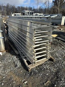 MP Husky A9IJC5-24-144 Aluminum Cable Tray | Ladder Type | 4.5" x 24" x 144" - Picture 1 of 5