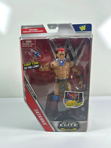 WWE Tatanka Elite Series #47 Mattel Figure New Sealed Flashback WWF WCW 2023 Cover