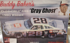 Salvinos JR BB01980D Buddy Baker Gray Ghost Oldsmobile 442  Winner Plastic Model