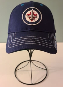 Winnipeg Jets Mütze 47 2011 verstellbar Hockey NHL marineblau weiße Nähte Einheitsgröße - Bild 1 von 10