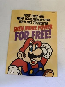 Nintendo Super Power Club Insert NES-USA Bedienungsanleitung Consumer Info Manual - Bild 1 von 7