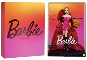 Mattel Creations Styled By Design Barbie SUIM NOH Gold Label HRM31 w/Shipper. - Picture 1 of 9