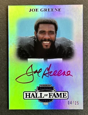 2012 Press Pass Hall Of Fame Joe Greene 04/25 LG-JGR - Image 1 of 2