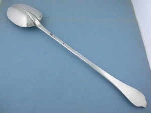 Raro Queen Anne Plata 13 3/8 Cuchara Basting Lawrence Jones Londres c1708 Nariz de Perro - Imagen 1 de 15